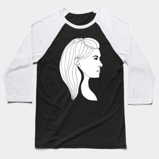 the face lineart Baseball T-Shirt